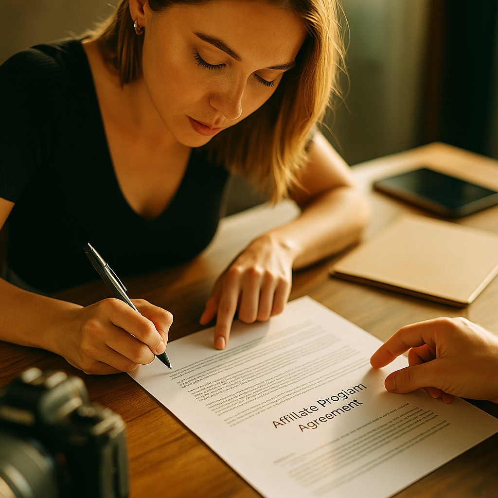 Crafting Clear Influencer Affiliate Program Agreements