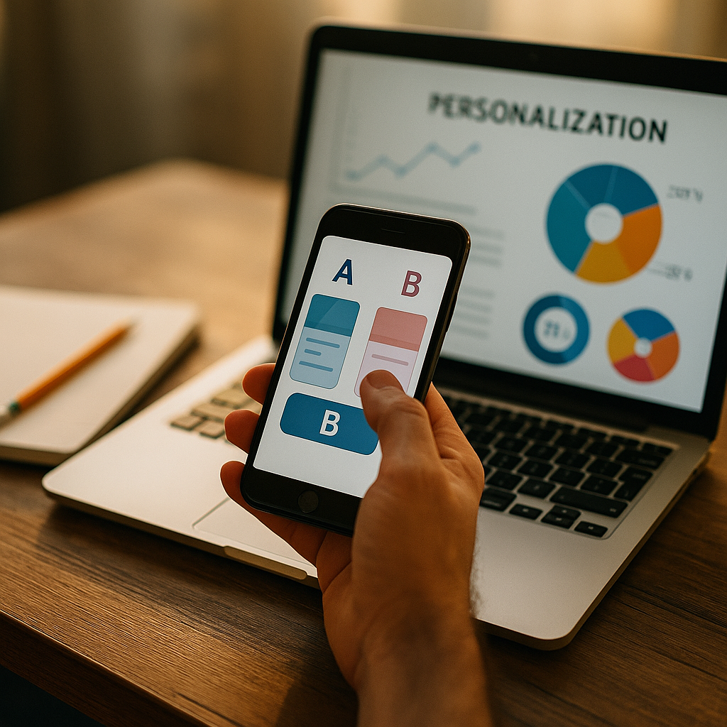 Maximize Mobile App Success with A/B Testing and Personalization
