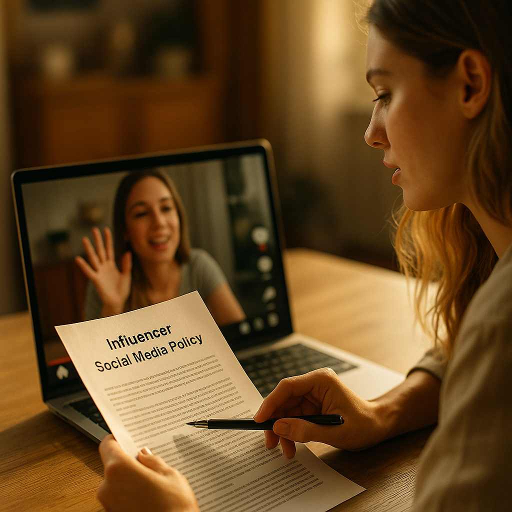 Create an Effective Influencer Social Media Policy in 2025
