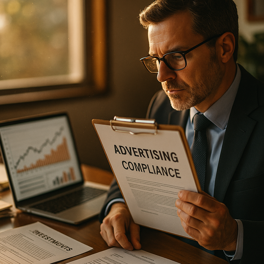 Investment Advisor’s Guide to 2025 Advertising Compliance