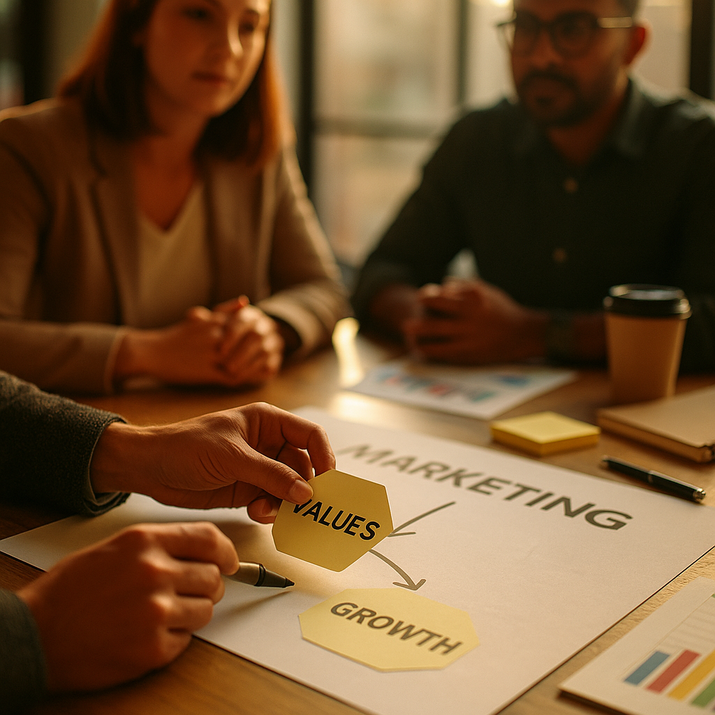 Align Marketing with Core Values for Growth in 2025