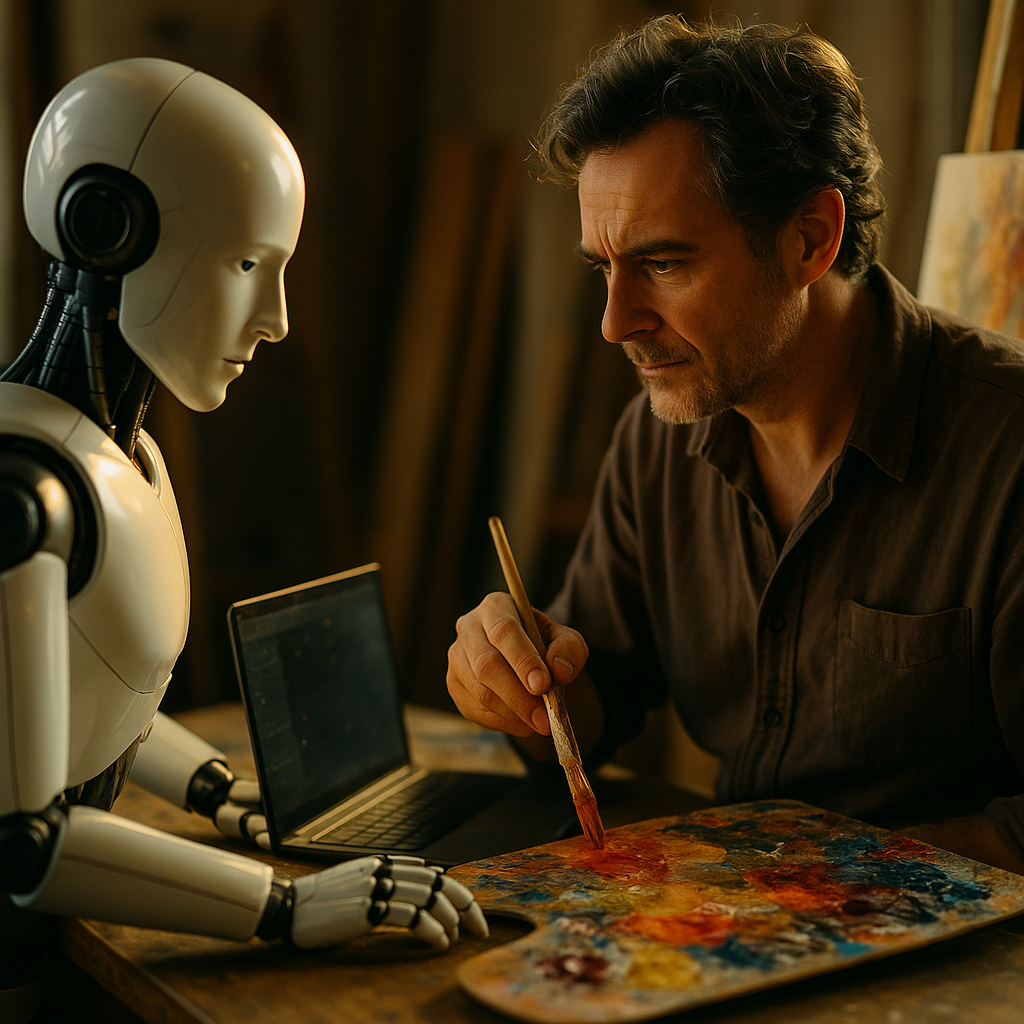 AI vs Human Creativity: Balancing Efficiency and Authenticity