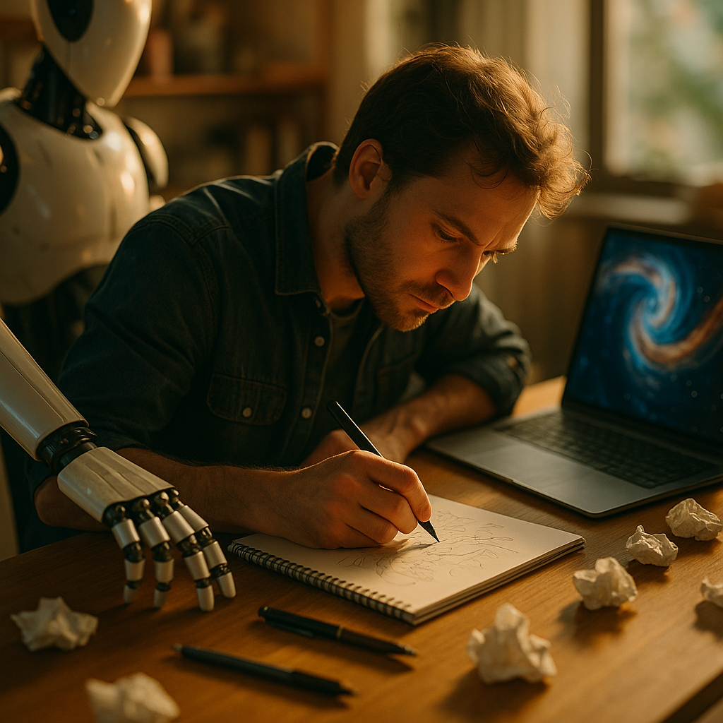 AI vs Human Creativity: Finding the Perfect Content Balance