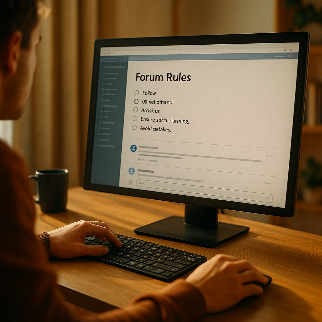 Effective Forum Rules for Sustained Community Trust in 2025