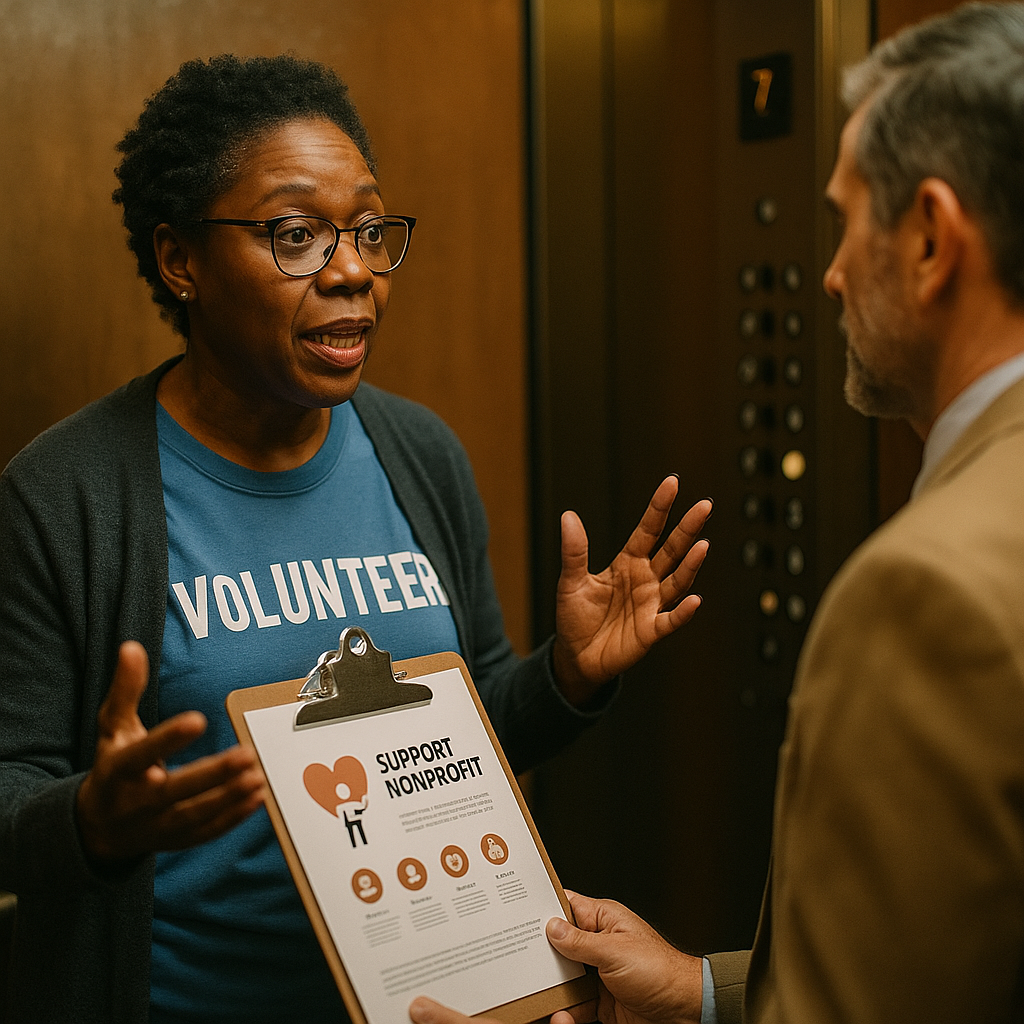 Master Non-Profit Elevator Pitches for Impactful First Impressions