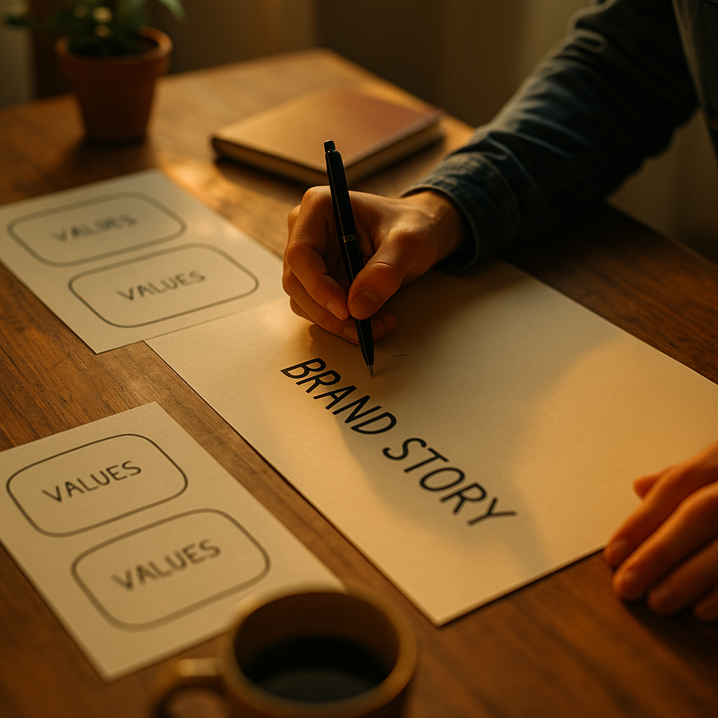 Crafting a Compelling Brand Story with Core Company Values