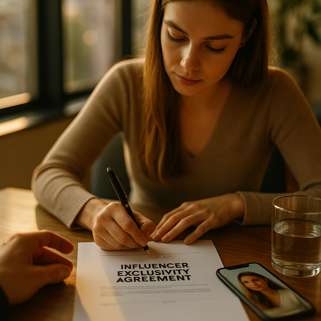 Crafting Influencer Exclusivity Agreements in 2025: A Guide