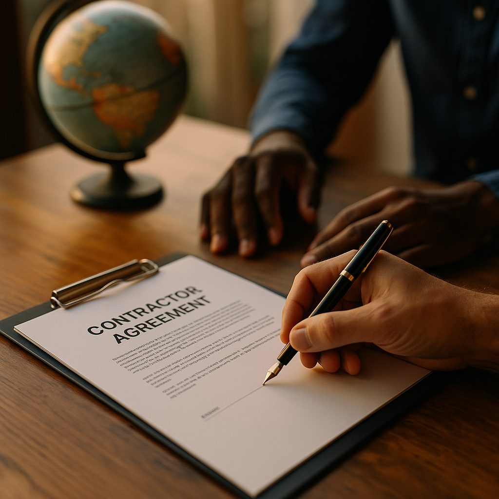 Crafting a Global Contractor Agreement: A Comprehensive Guide