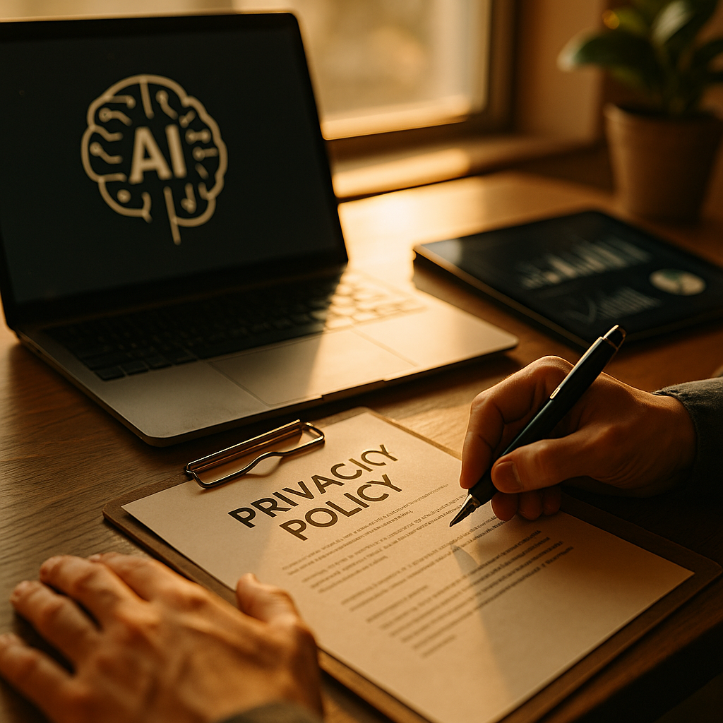 Crafting a Transparent Privacy Policy for AI Data Usage