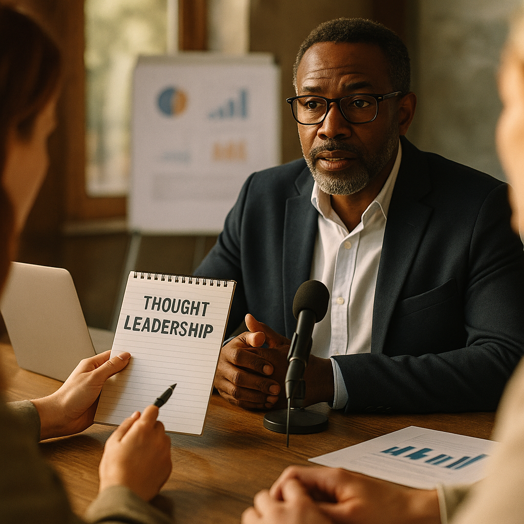 Leveraging Thought Leadership in PR for Brand Authority