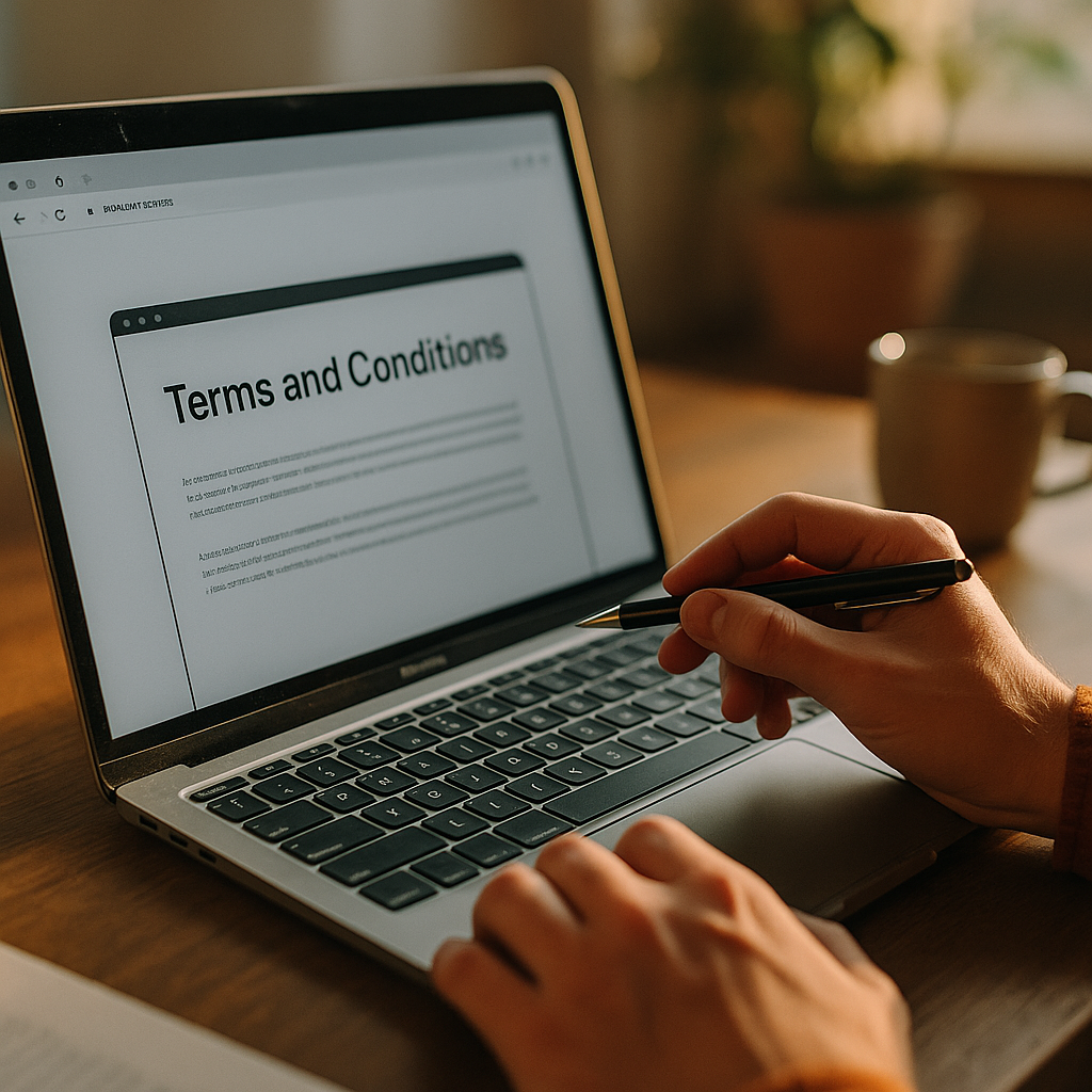 Create Simple and Trustworthy Website Terms and Conditions