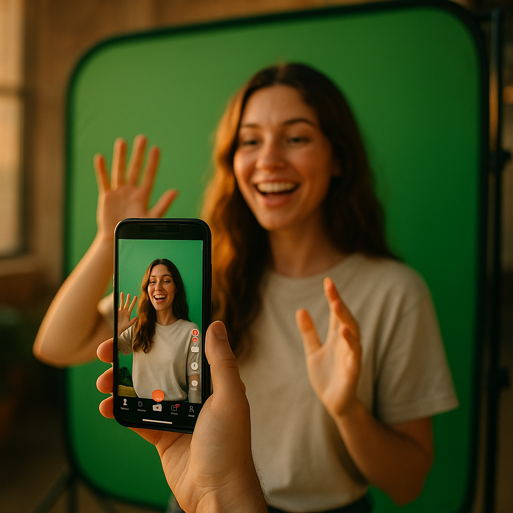 TikTok Green Screen: Boost Brand Engagement and Creativity