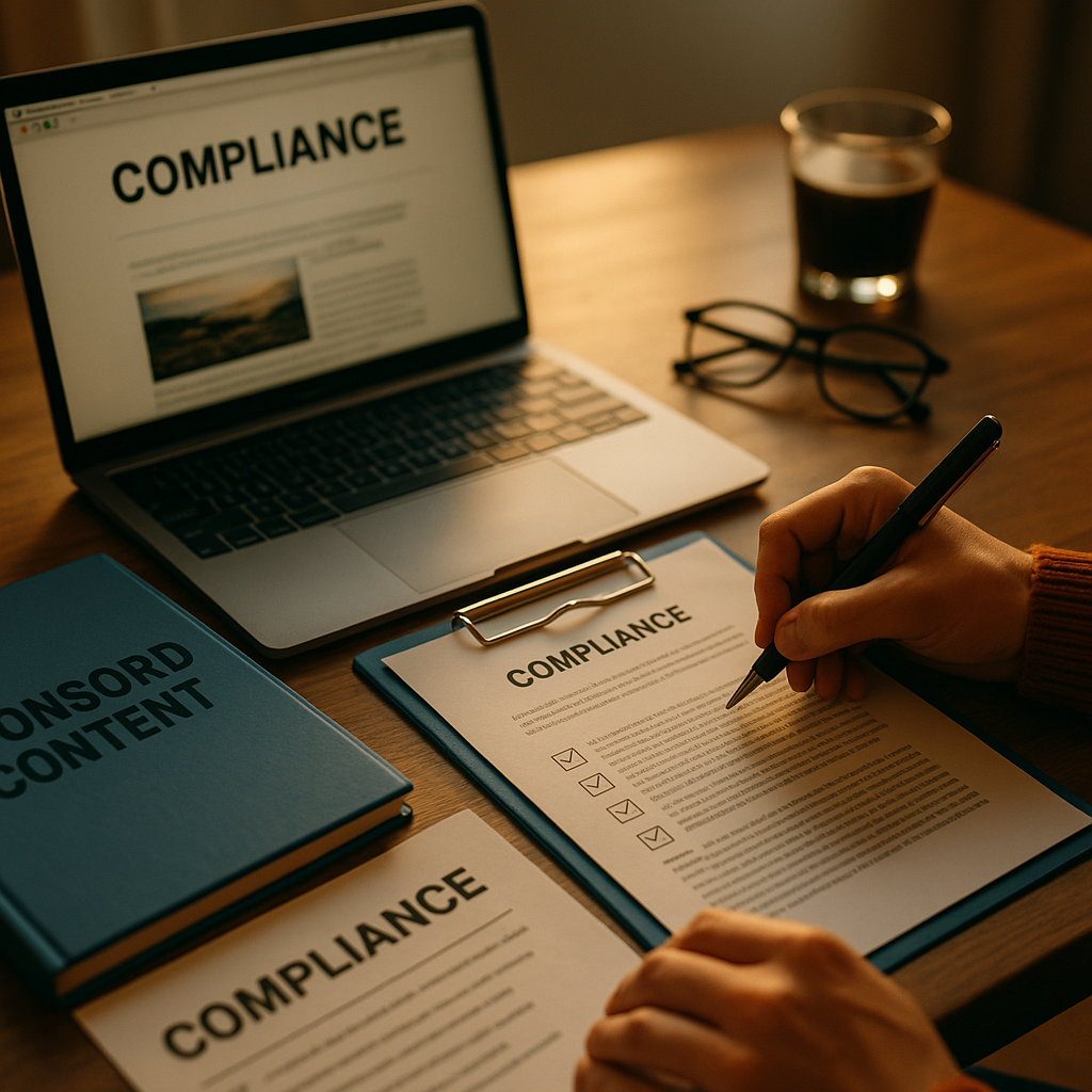 Mastering 2025 Compliance: Creator Sponsored Articles Guide