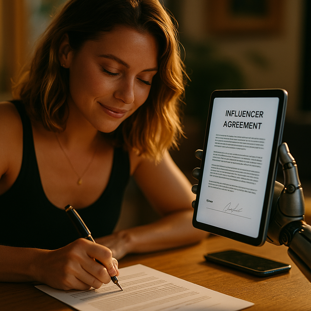 AI Streamlines Influencer Contracts with Speed and Accuracy