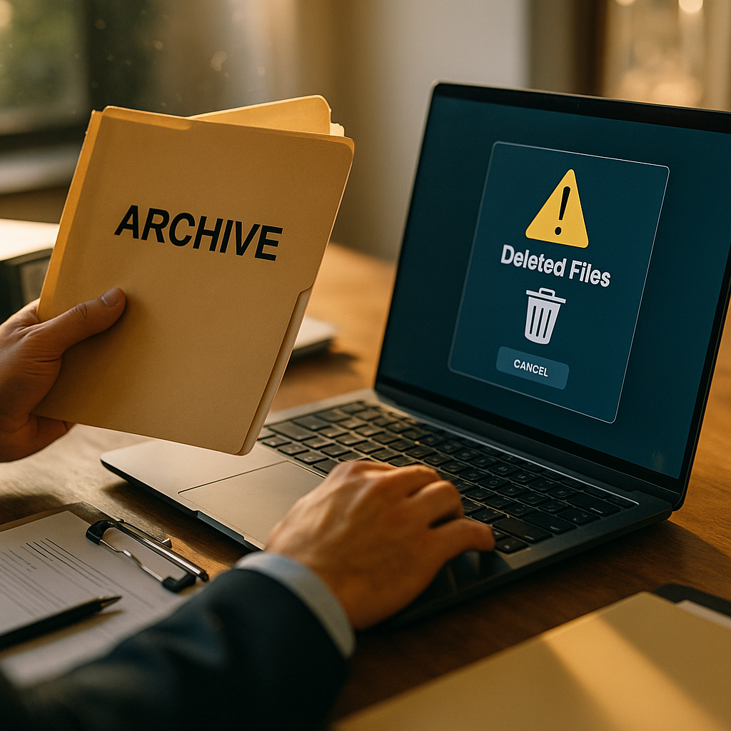 Ensuring Compliance: Managing Deleted and Archived Content