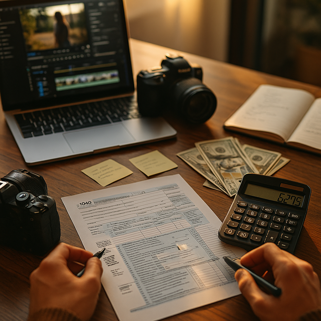Tax Deductions and Financial Tips for Creators in 2025