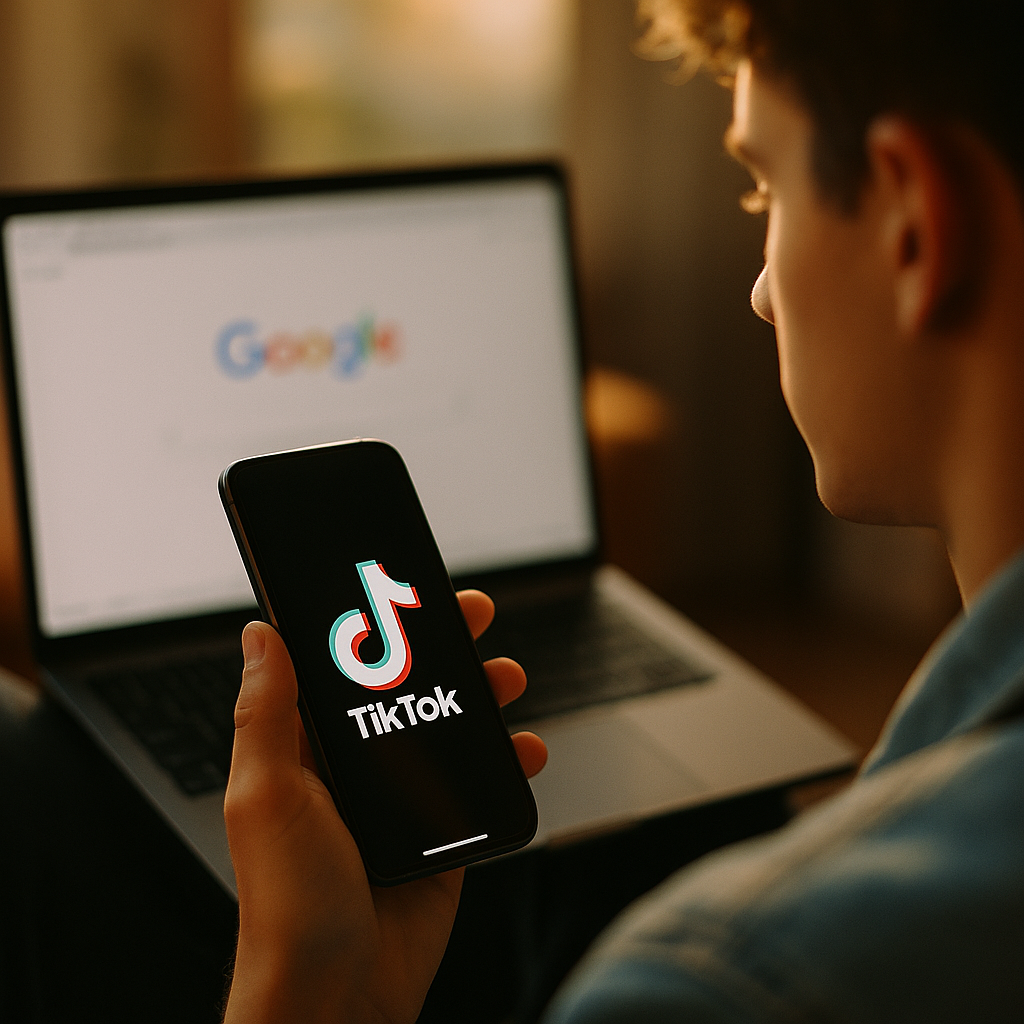 Gen Z Shifts Search Habits: TikTok Beats Google