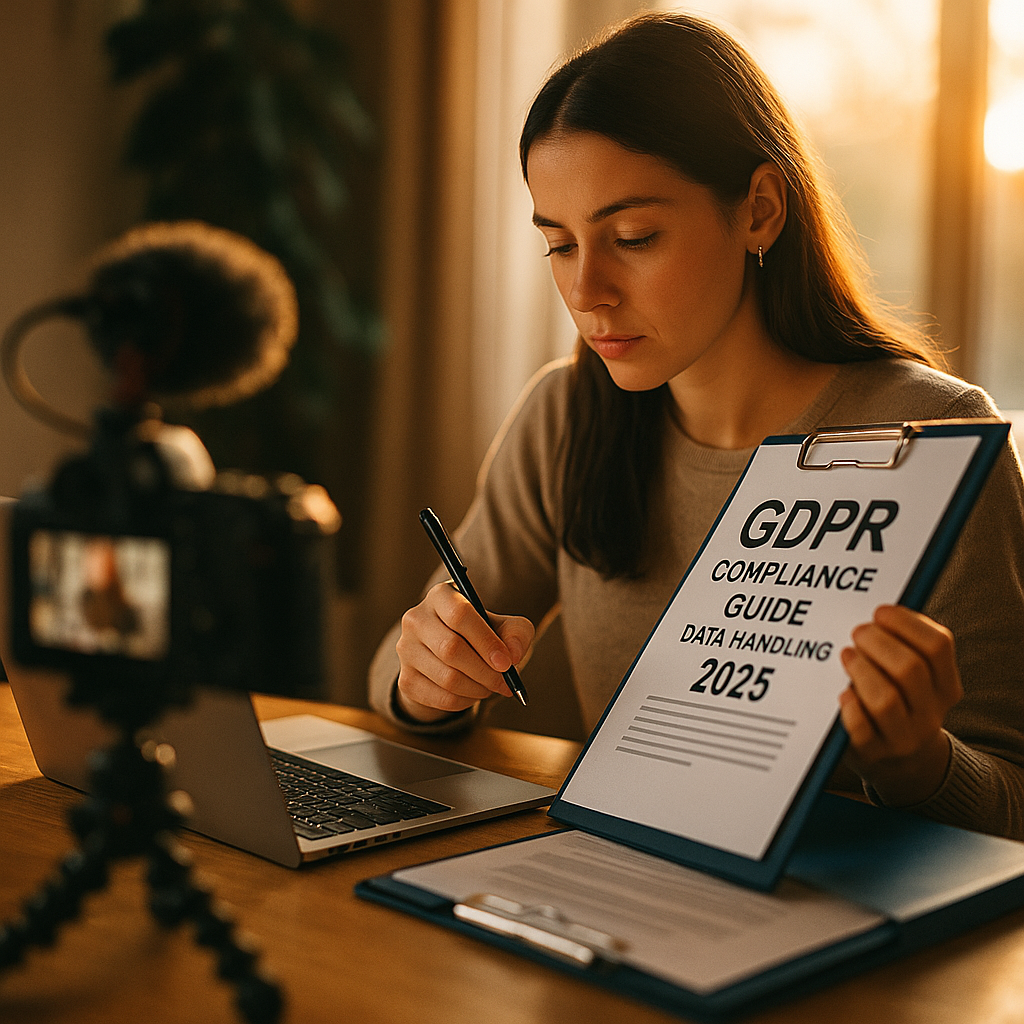 GDPR Compliance Guide for Influencer Data Handling 2025