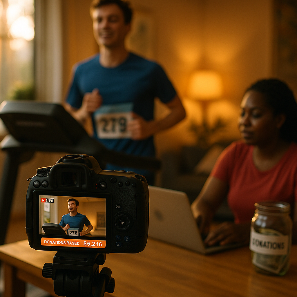 Live Stream Marathons Transform Non-Profit Fundraising in 2025