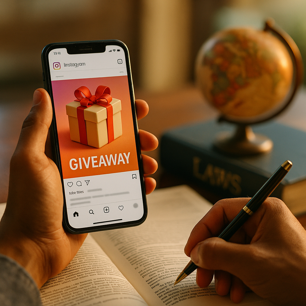 Global Instagram Giveaways: Navigating Sweepstakes Laws 2025