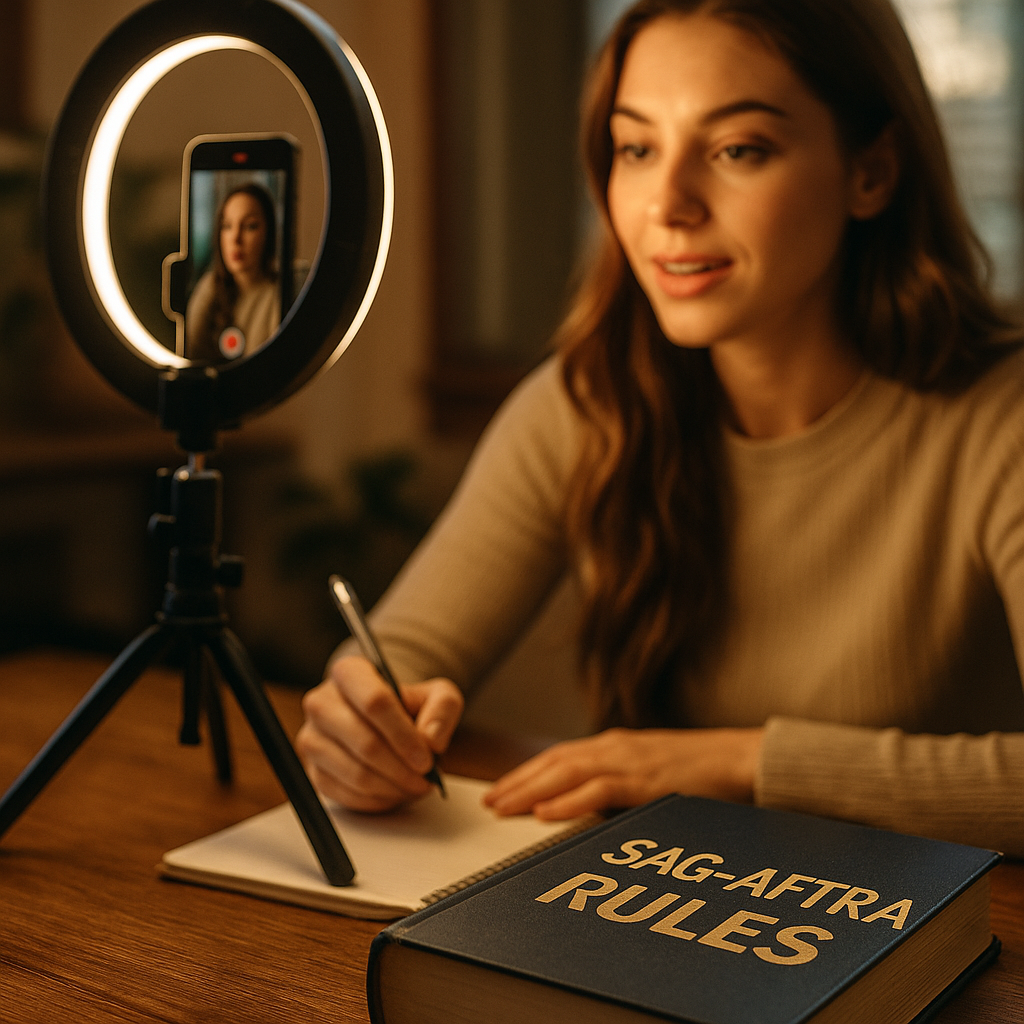 SAG-AFTRA Rules for Influencer Ads: Compliance Tips 2025