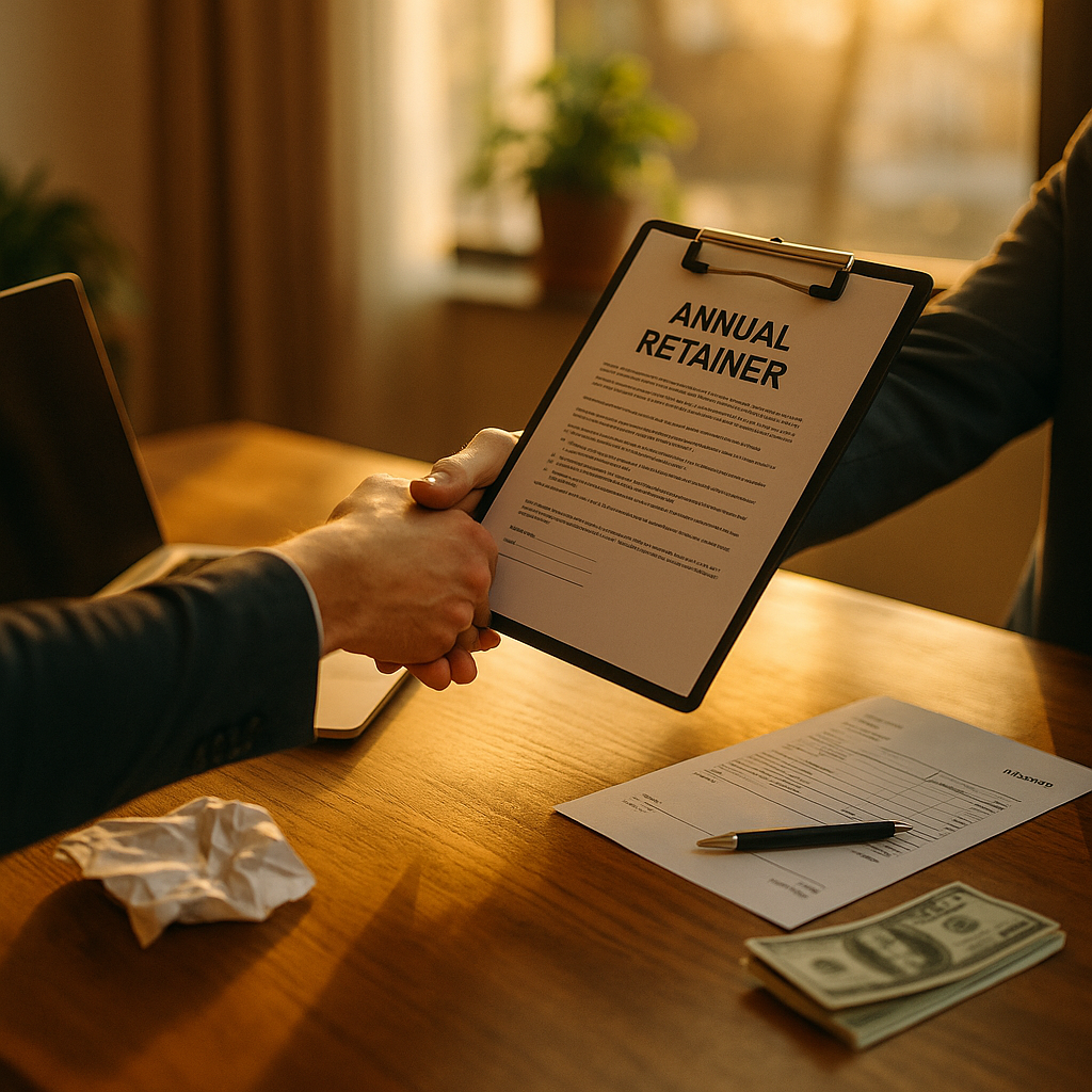 Transitioning from One-Offs to Annual Retainers for Success