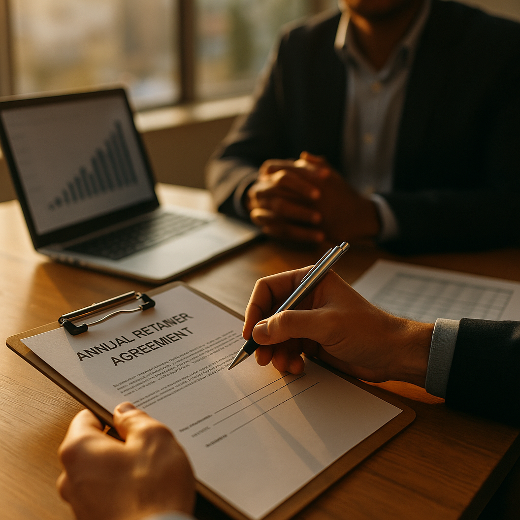 Transitioning to Annual Retainers for Business Growth