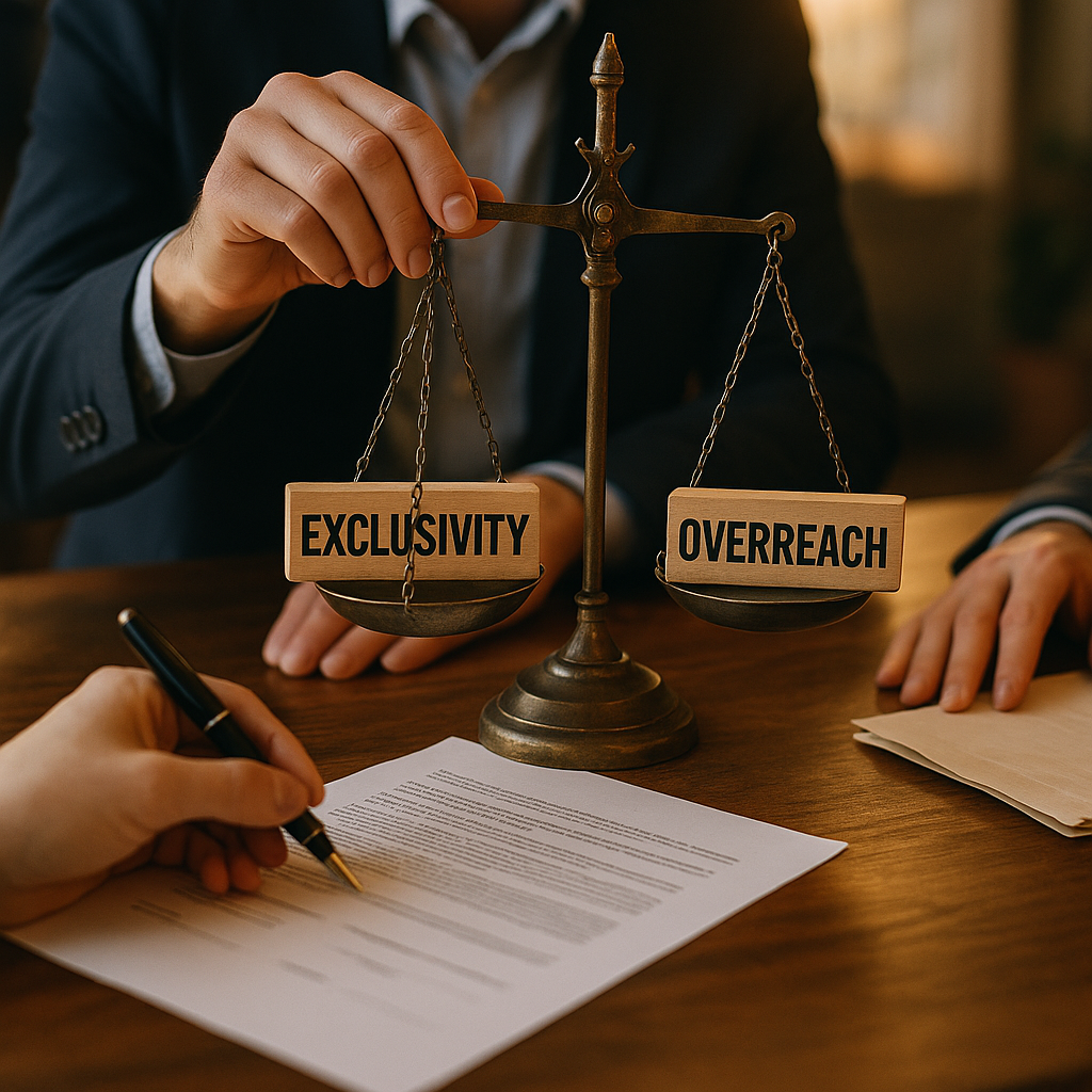 Balancing Exclusivity and Overreach in Contracts for 2025