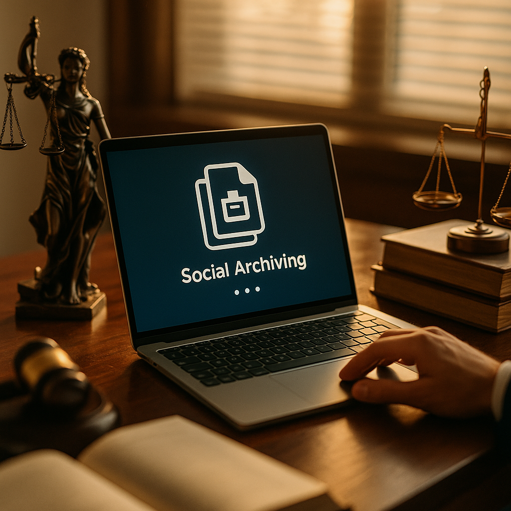 Essential Legal Safeguards with Social Archiving Tools