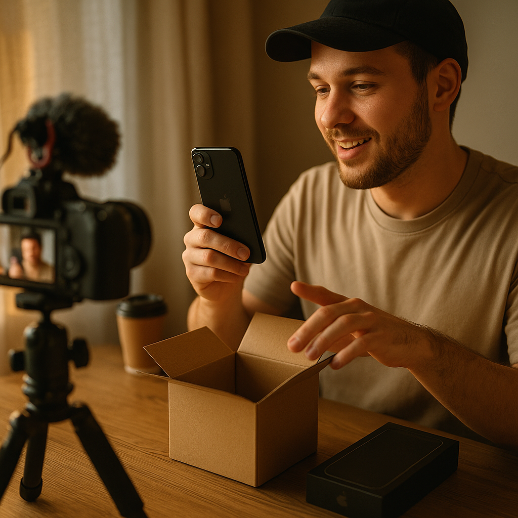 Viral Tech Unboxing: Shaping Brand Loyalty and Sales Boost