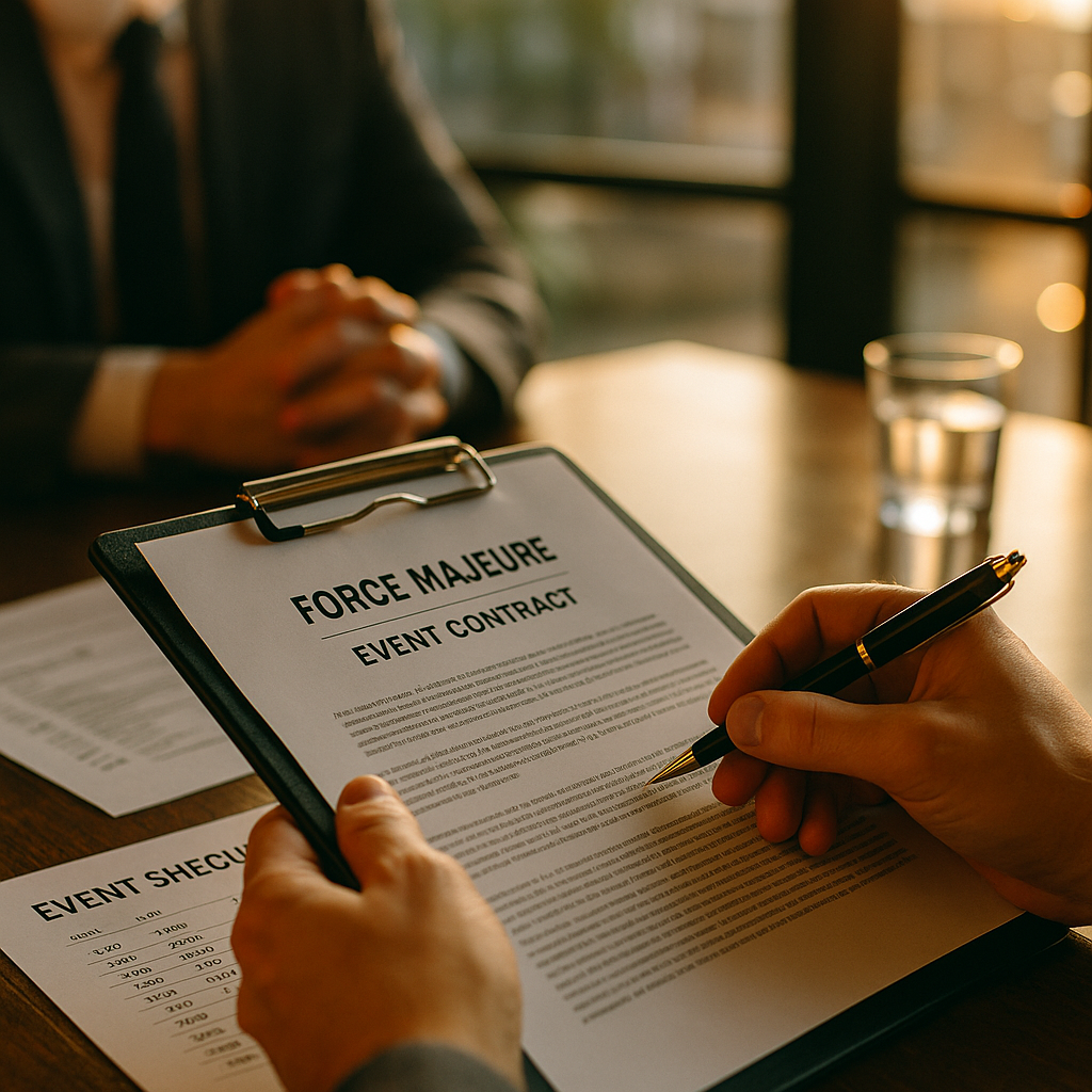 Mastering Force Majeure: Secure Your Event Contracts Today