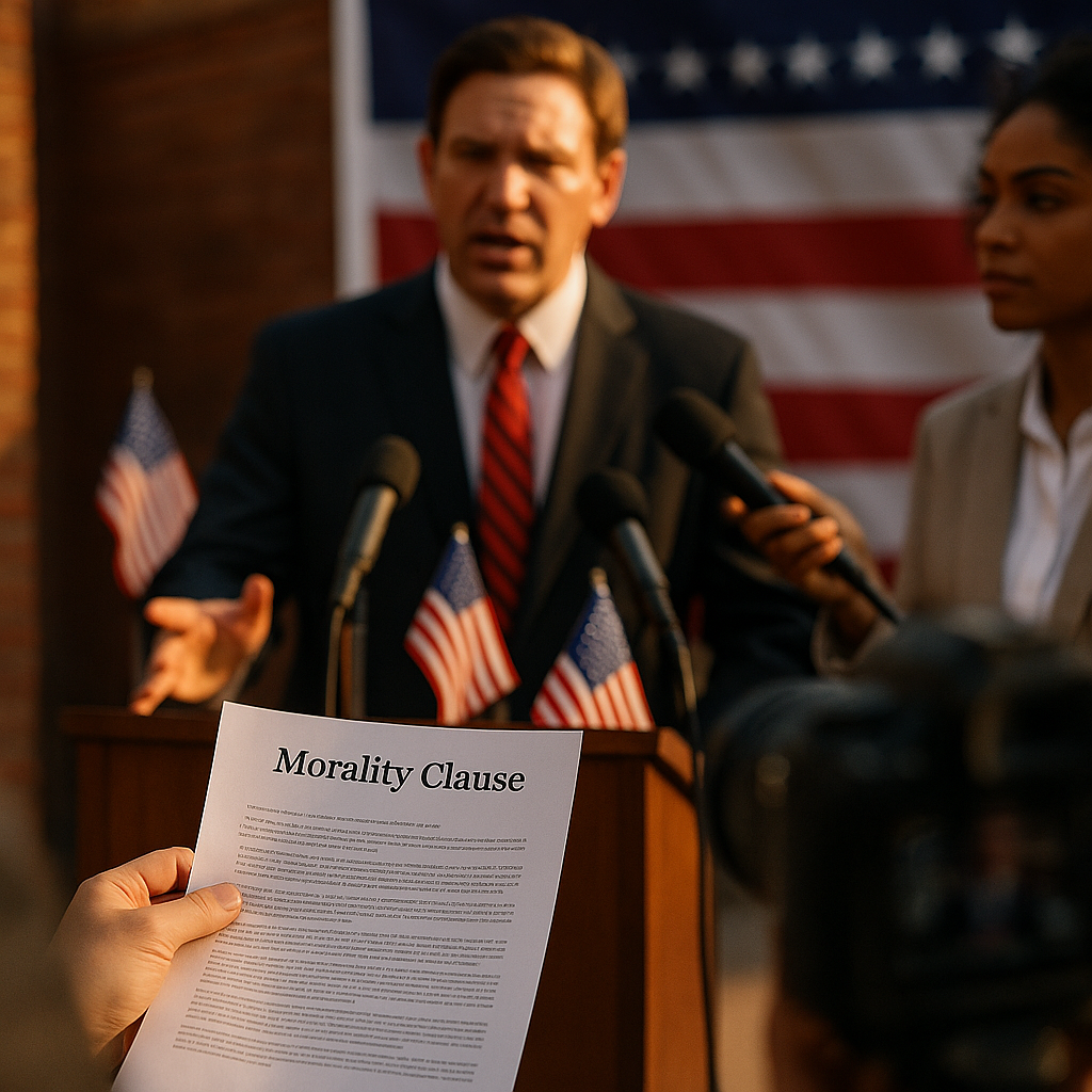 Navigating Morality Clauses in Political Campaigns 2025