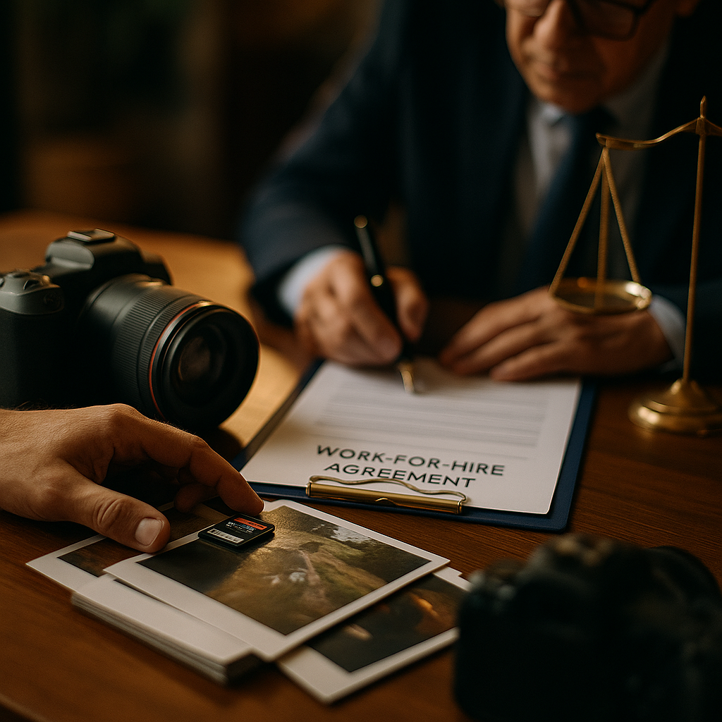 Owning Raw Files Understanding Work For Hire Agreements