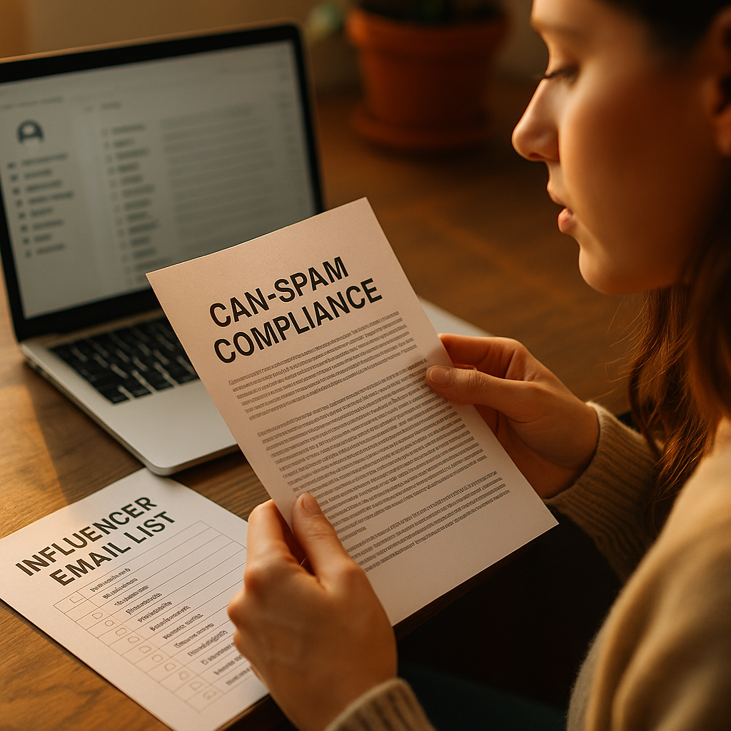 CAN-SPAM Compliance Essential for Influencer Email Lists
