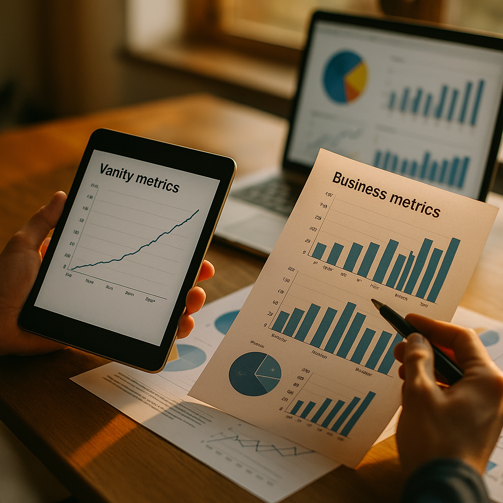 Vanity vs. Business Metrics Understanding Key Differences