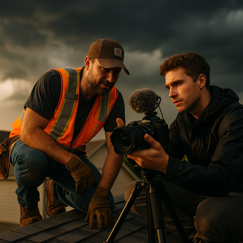 Boost Roofing Leads: Partner with Storm Chaser Creators