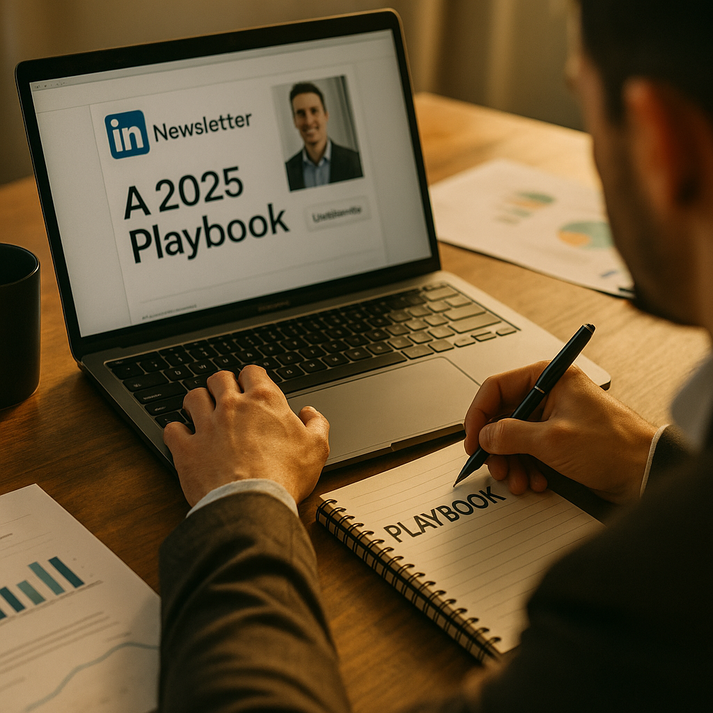 Build B2B Authority with LinkedIn Newsletters: A 2025 Playbook