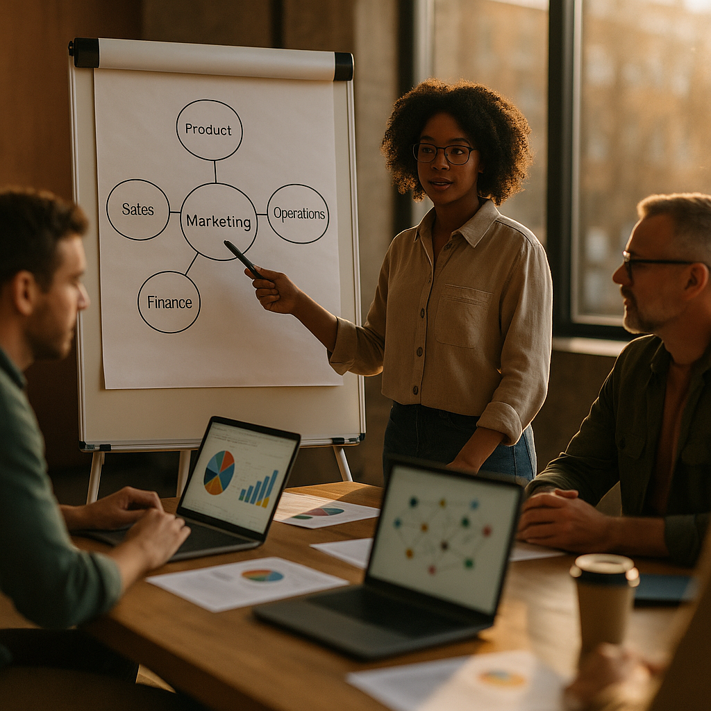 Building a Marketing Center in Decentralized Organizations