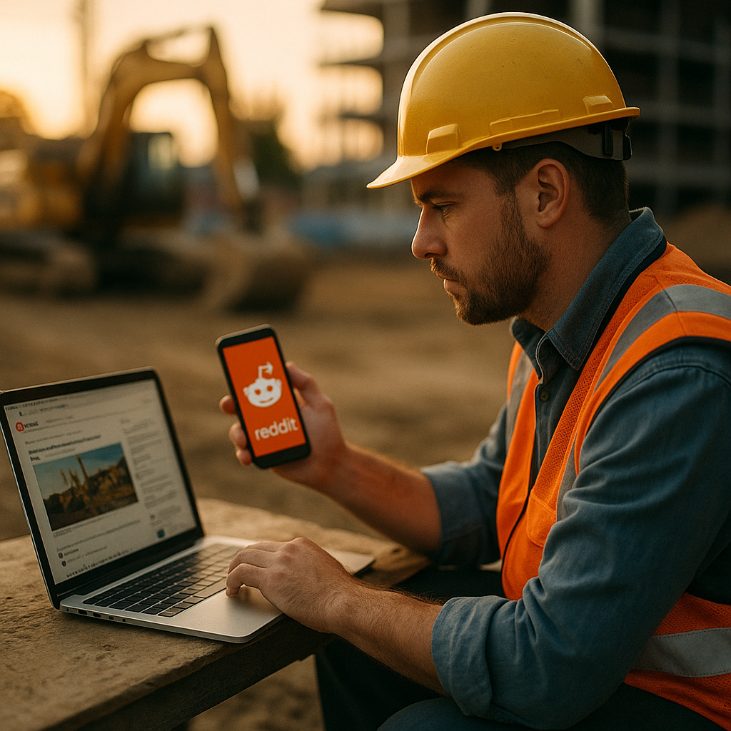 Construction Marketing Success on Reddit: A 2025 Case Study