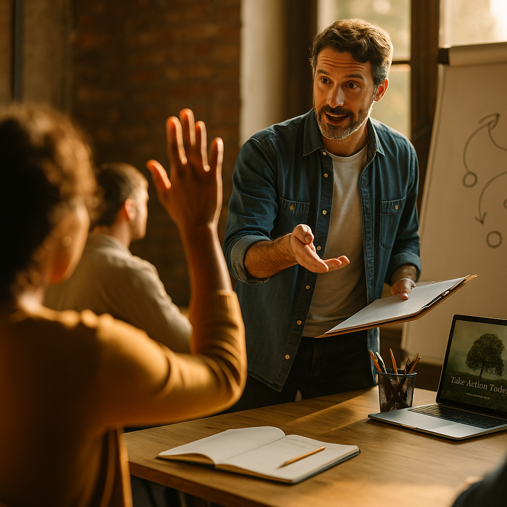 Crafting Educational Content: Inspire Action Without Lecturing