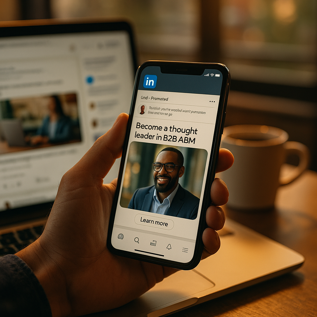 Amplify Trust with LinkedIn Thought Leader Ads for B2B ABM