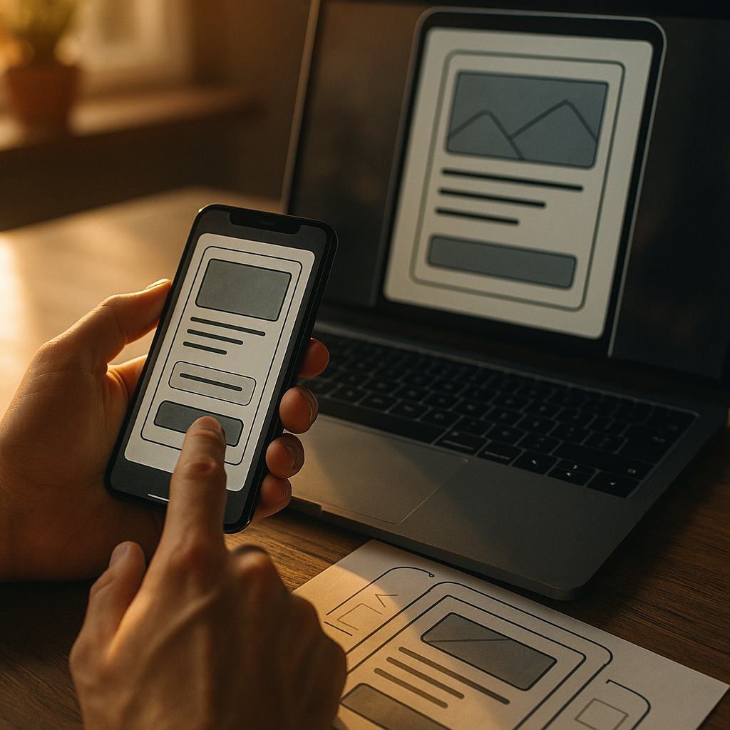 Optimizing Mobile Landing Pages with Visual Hierarchy in 2025
