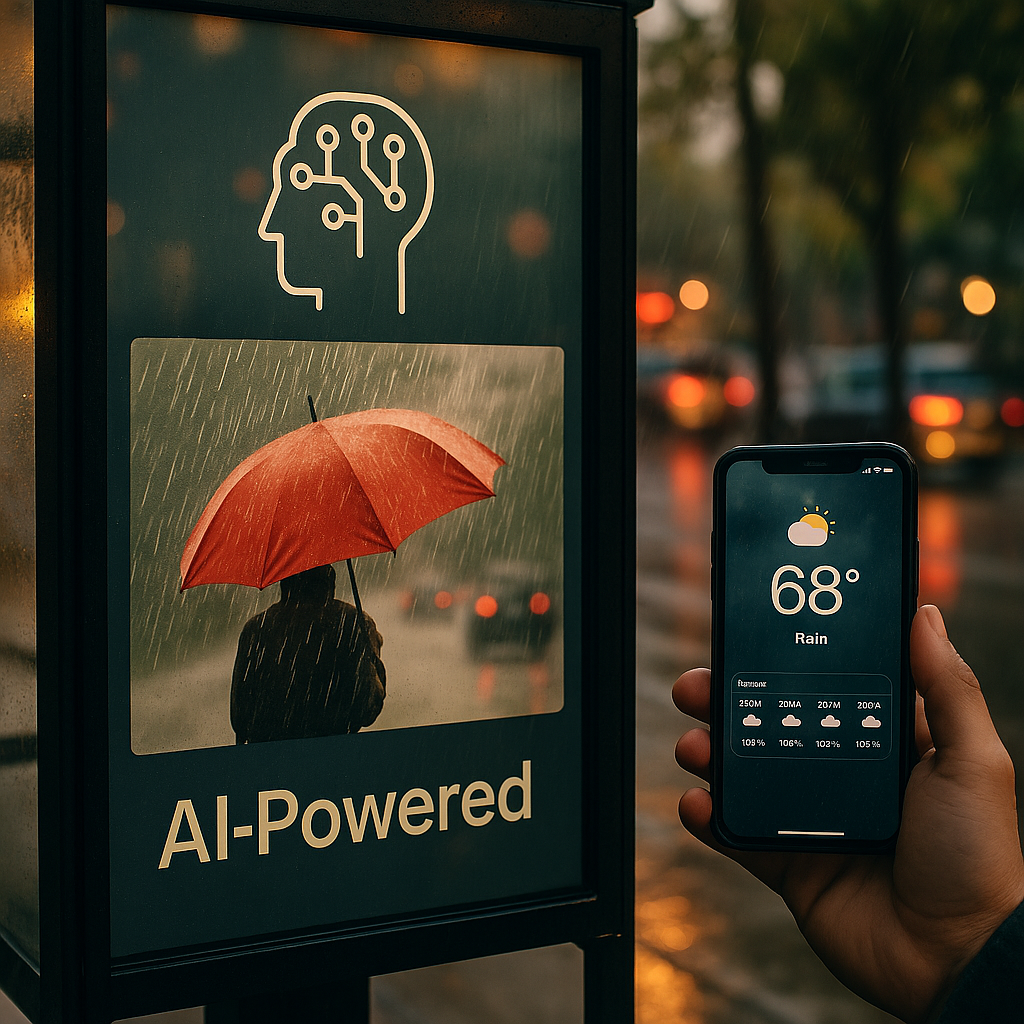 AI-Powered Ads: Reacting to Real-Time Weather Changes