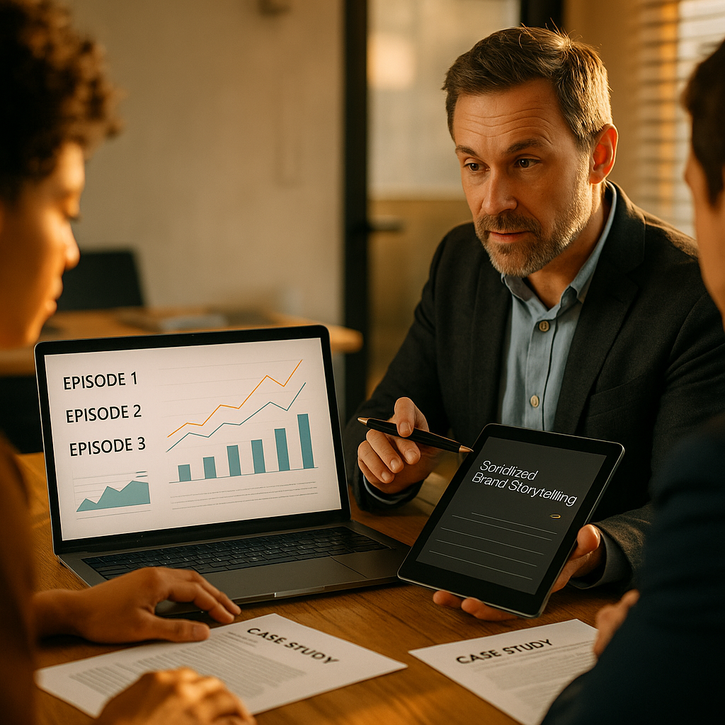 Serialized Brand Storytelling in B2B Case Studies for 2025