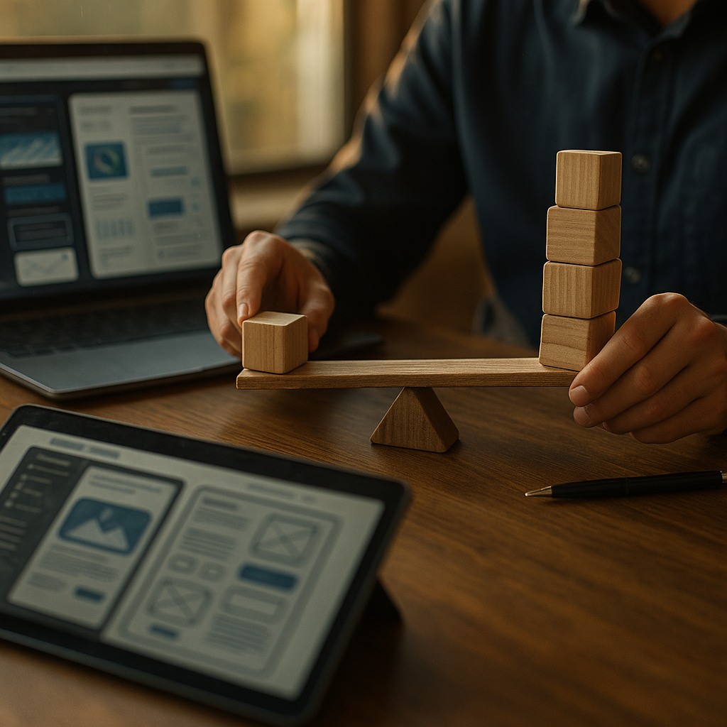 Balancing Cognitive Load in B2B Interface Design