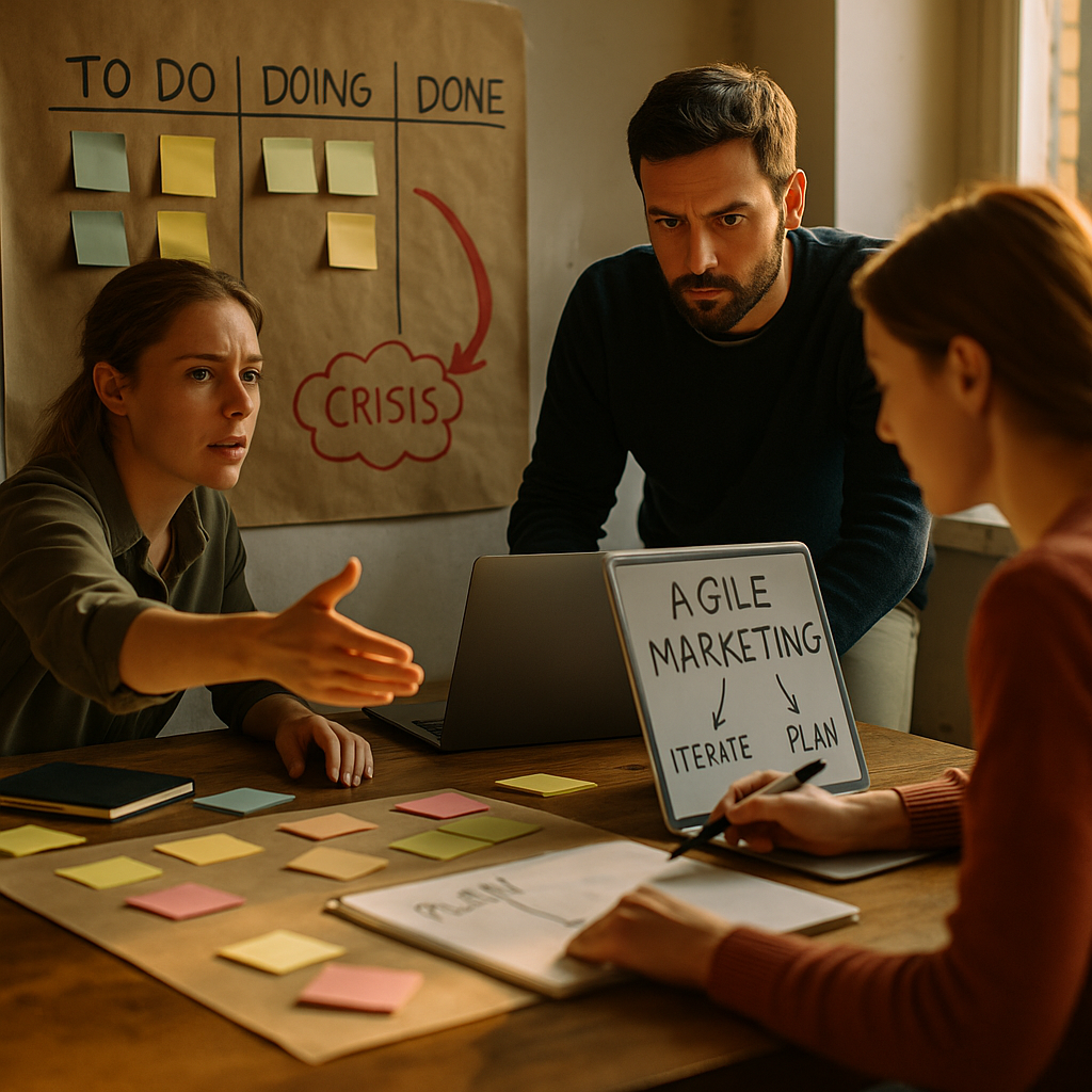 Agile Marketing Workflow for Crisis Response and Pivoting