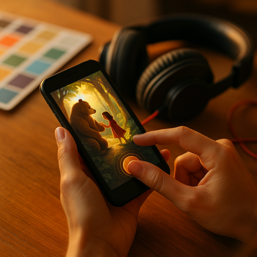 Designing Haptic Storytelling Ads for Sensory Engagement