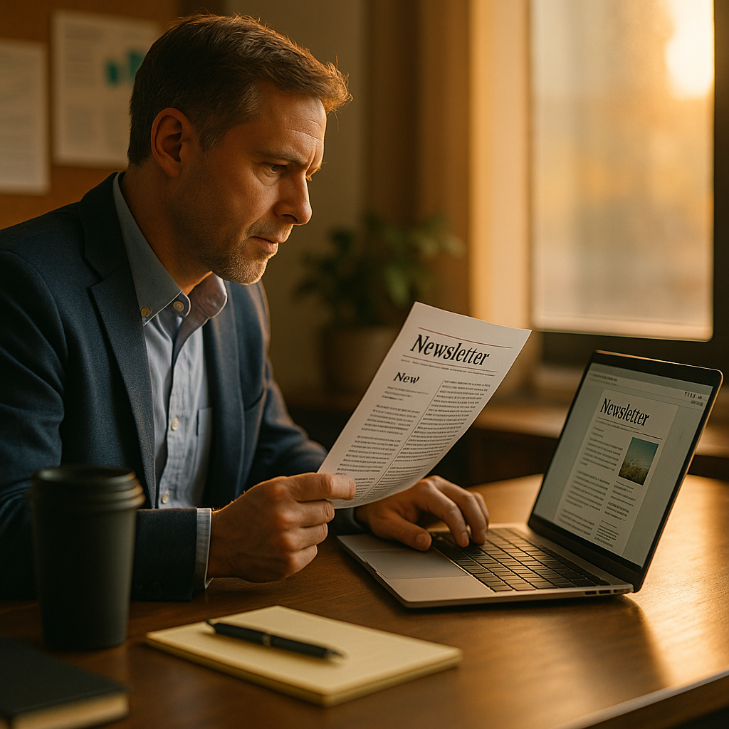 B2B Niche Newsletter Sponsorships: A Strategy for 2025