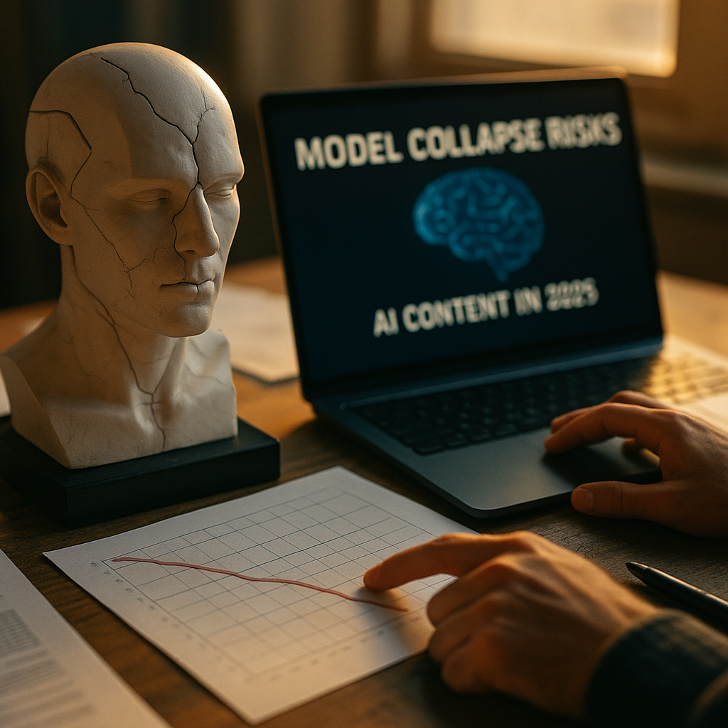 Model Collapse Risks When Using AI Content in 2025