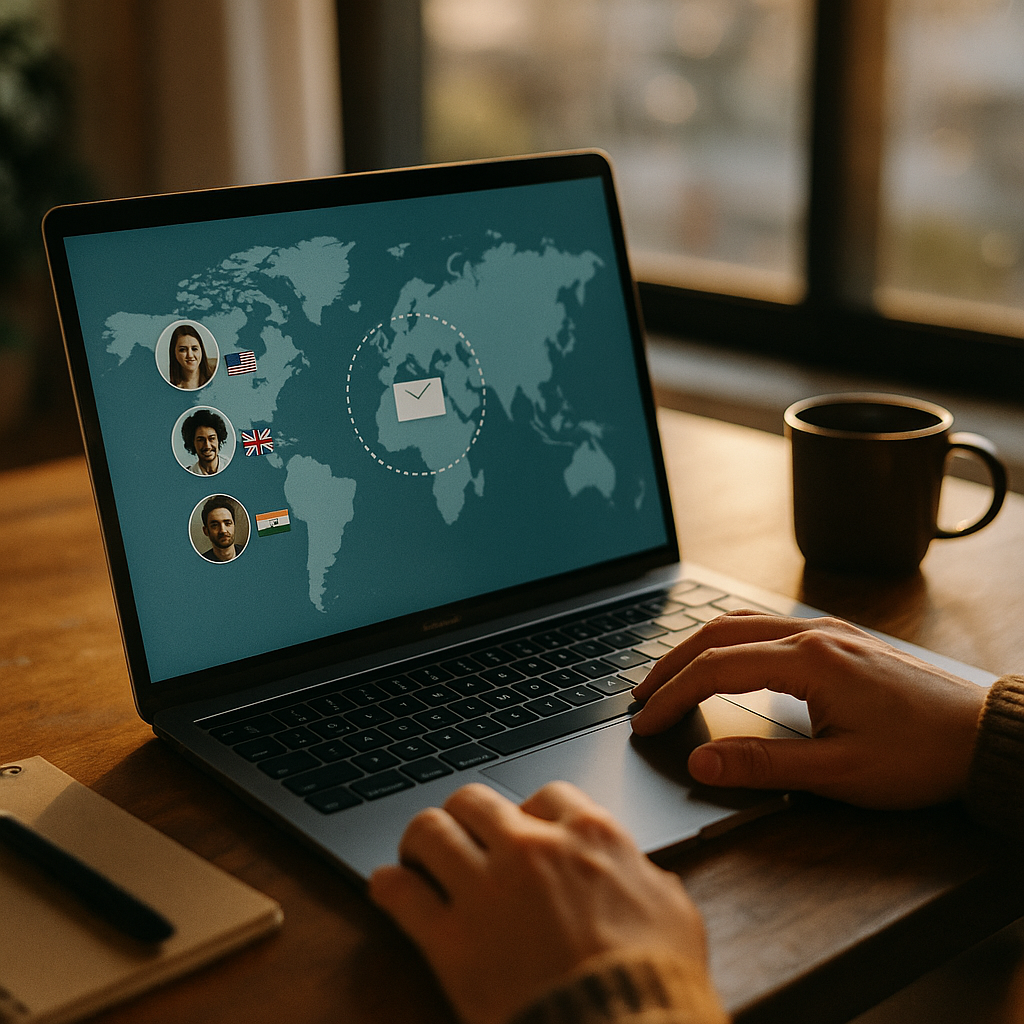 AI Send-Time Optimization for Global Freelance Teams